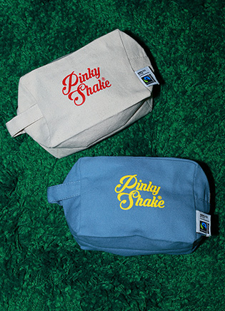 PINKY logo pouch M