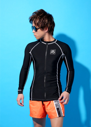 PS logo rash guard