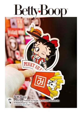 Pinky’s Betty BGC sticker